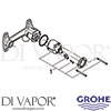 Grohe 33769 Mixer Spare Tech Diagram