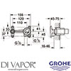 Grohe 33769000 Mixer Spare Diagram