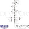 Grohe Eurodisc Sink Mixer Tap Spares