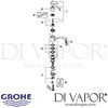 Grohe Eurodisc Single-Lever Kitchen Sink Mixer Tap Spares