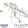 Grohe Eurodisc Cosmopolitan Single-Lever Sink Mixer Kitchen Tap Spares