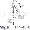Grohe K4 Single-Lever Sink Mixer Spares