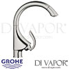 Grohe K4 Single-Lever Sink Mixer Spare Parts