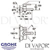Grohe Lineare Single-Lever Bath Shower Dimensions