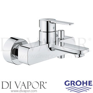 Grohe 33849001 Lineare Chrome (1/2 Inch) Single-Lever Bath Shower Mixer Spare Parts