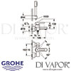 Grohe Lineare Single-Lever Bath Shower Mixer Dimensions