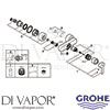 Grohe 33865001 Mixer Spare Tech Diagram