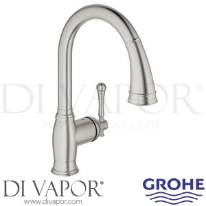 Grohe 33870DC2 Bridgeford Supersteel Single-Lever Sink Mixer Tap Spare Parts