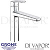 Grohe Europlus Single-Lever Sink Mixer Spare parts
