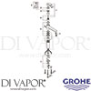 Grohe 33931002 Mixer Spare Tech Diagram