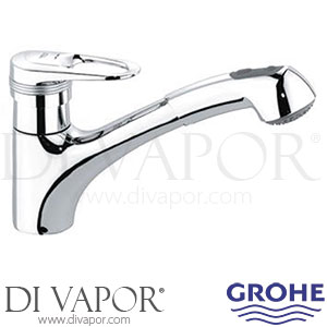 Grohe 33934000 Europlus (1997-2009) Single Lever Sink Mixer Spare Parts