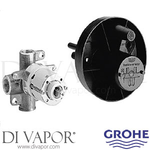 Grohe 33962 Concealed Body for OHM Mixer (1/2 Inch) Spare Parts