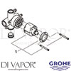 Grohe 33962 Mixer Spare Tech Diagram