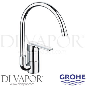 Grohe 33986000 Eurostyle (1999-2006) Euroeco Single-Lever Sink Mixer Spare Parts