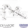 Grohe 34 033 Spare Tech Diagram