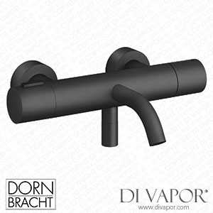 Dornbracht Meta Bath Thermostat for Wall Mounting without Shower Set - Matte Black 34 201 979-33 Spare Parts