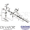 Grohe 34 222 and 34 223 Spare Parts