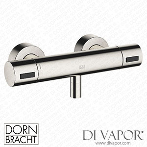 Dornbracht Series Specific Shower Thermostat for Wall Mounting - Platinum 34 442 979-08 Spare Parts