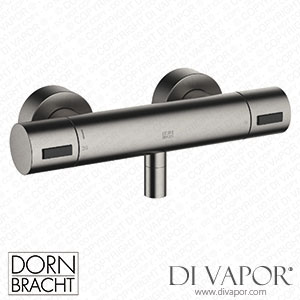 Dornbracht Series Specific Shower Thermostat for Wall Mounting - Brushed Dark Platinum 34 442 979-99 Spare Parts