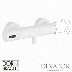 Dornbracht Series-Various Shower Thermostat for Wall Installation - Matte White 34 443 979-10 Spare Parts