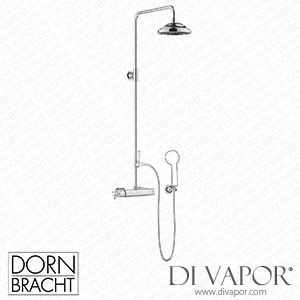 Dornbracht Madison Exposed Shower Set with Shower Thermostat without Hand Shower - Chrome 34 459 360-000010 Spare Parts