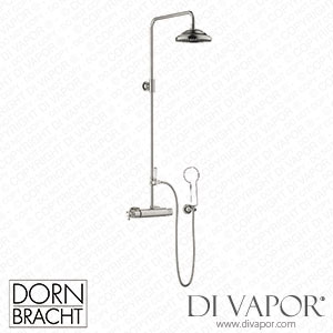 Dornbracht Madison Showerpipe with Shower Thermostat without Hand Shower - Brushed Platinum 34 459 360-06 Spare Parts