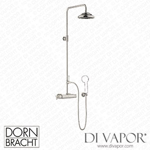 Dornbracht Madison Showerpipe with Shower Thermostat without Hand Shower - Platinum 34 459 360-08 Spare Parts