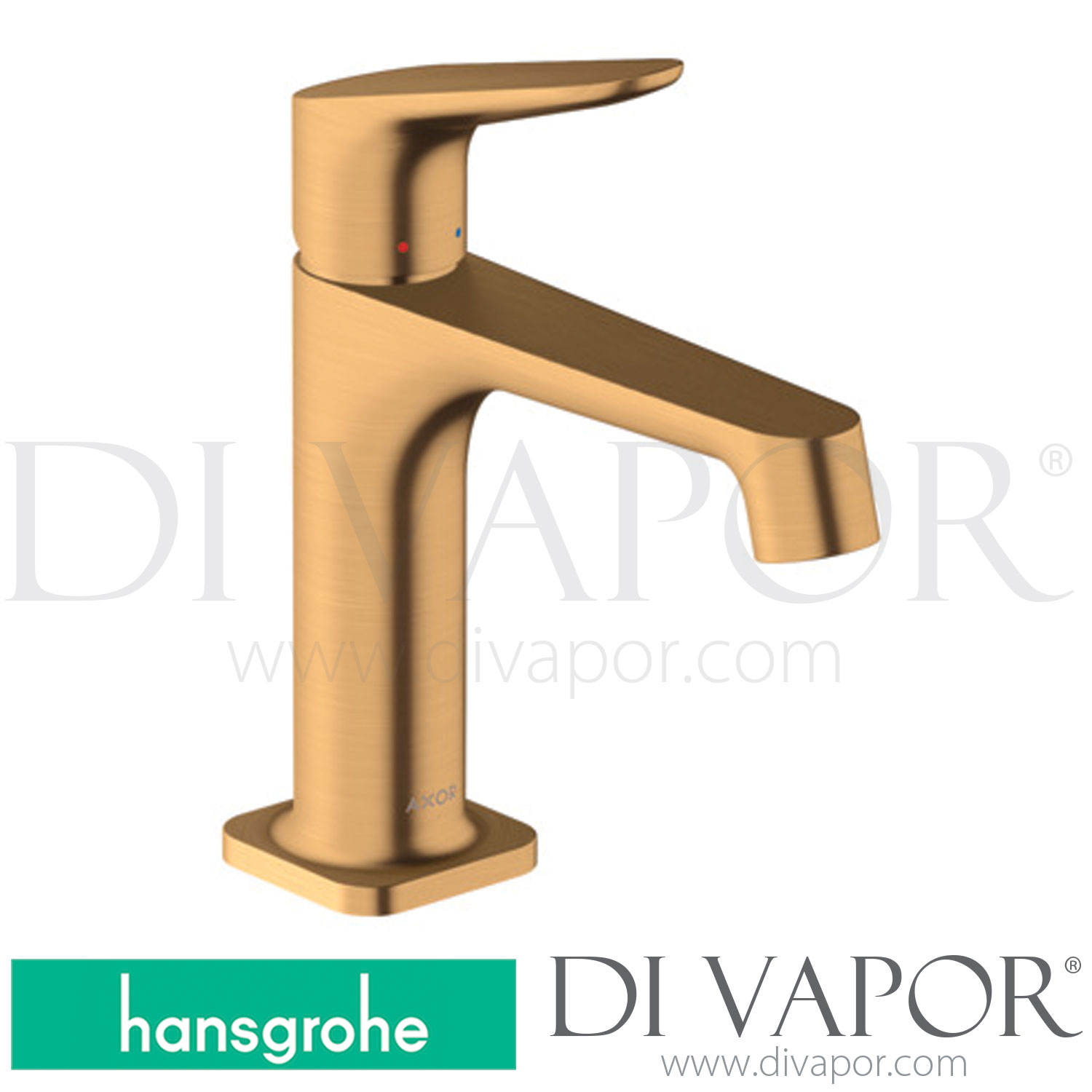 Hansgrohe 34010250 AXOR Citterio M Single Lever Basin Mixer 100 with