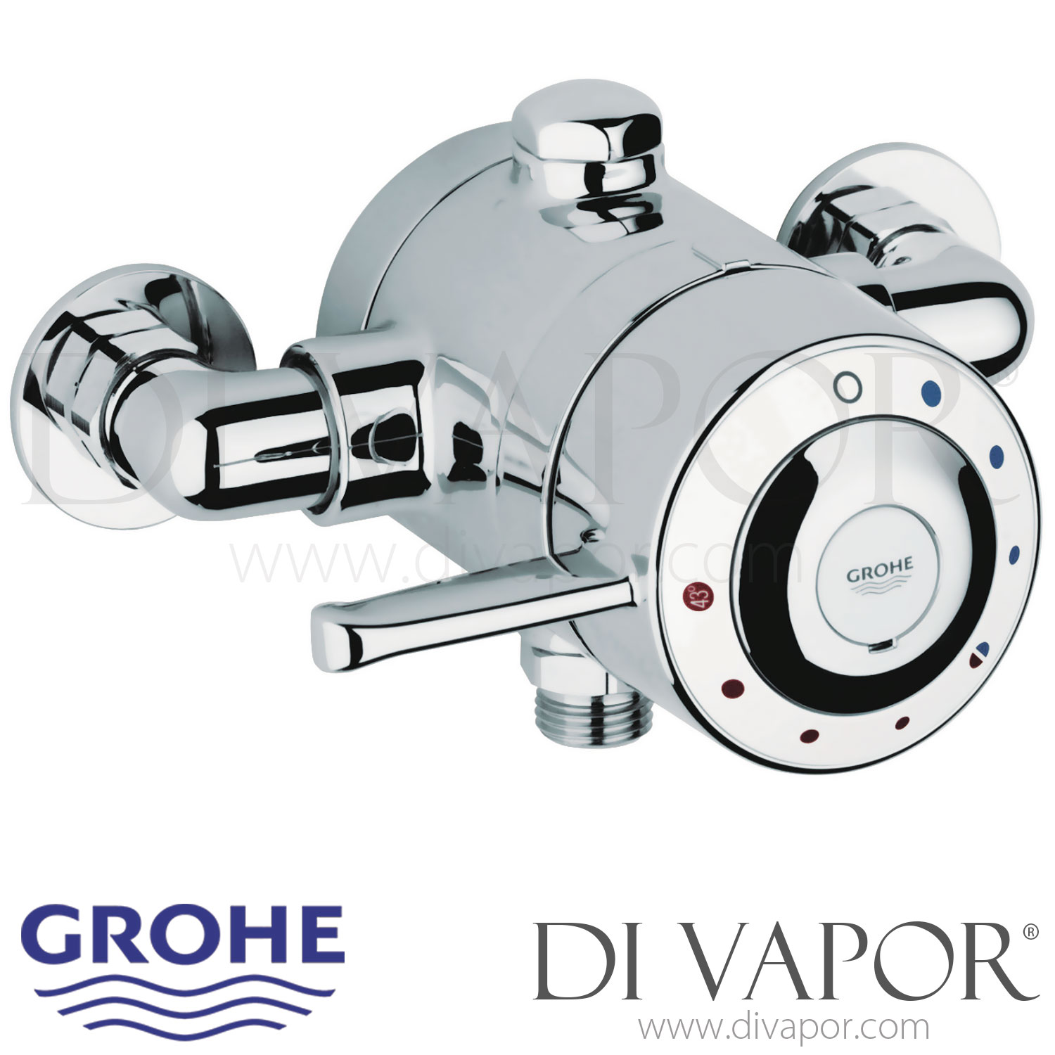 Grohe 34038IL0 Avensys Single Control DO8 Shower Mixer (1/2 Inch) Spare