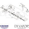 Grohe Avensys Traditional Exposed Shower Valve Spares