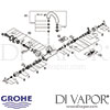 Grohe Atrio Thermostat Bath Shower Mixer Spares