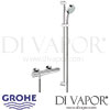 Grohe Grohtherm 1000 Cosmopolitan Shower Mixer Spare Part