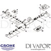 Grohe Grohtherm 1000 Cosmopolitan Shower Mixer Spares