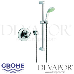 Grohe 34083IP0 Avensys Dual Built-In Shower Spare Parts