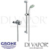 Grohe Avensys Dual Exposed Shower Valve Spare Parts