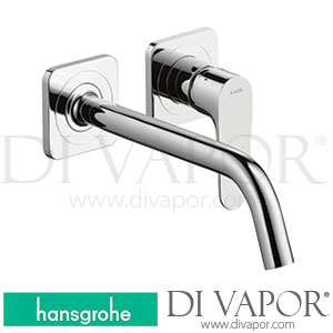 Hansgrohe 34123009 AXOR Citterio M Single Lever Basin Mixer for Concealed Installation Wall-Mounted with Spout 227 Mm and Escutcheons 2 Ticks >04/20 Spare Parts