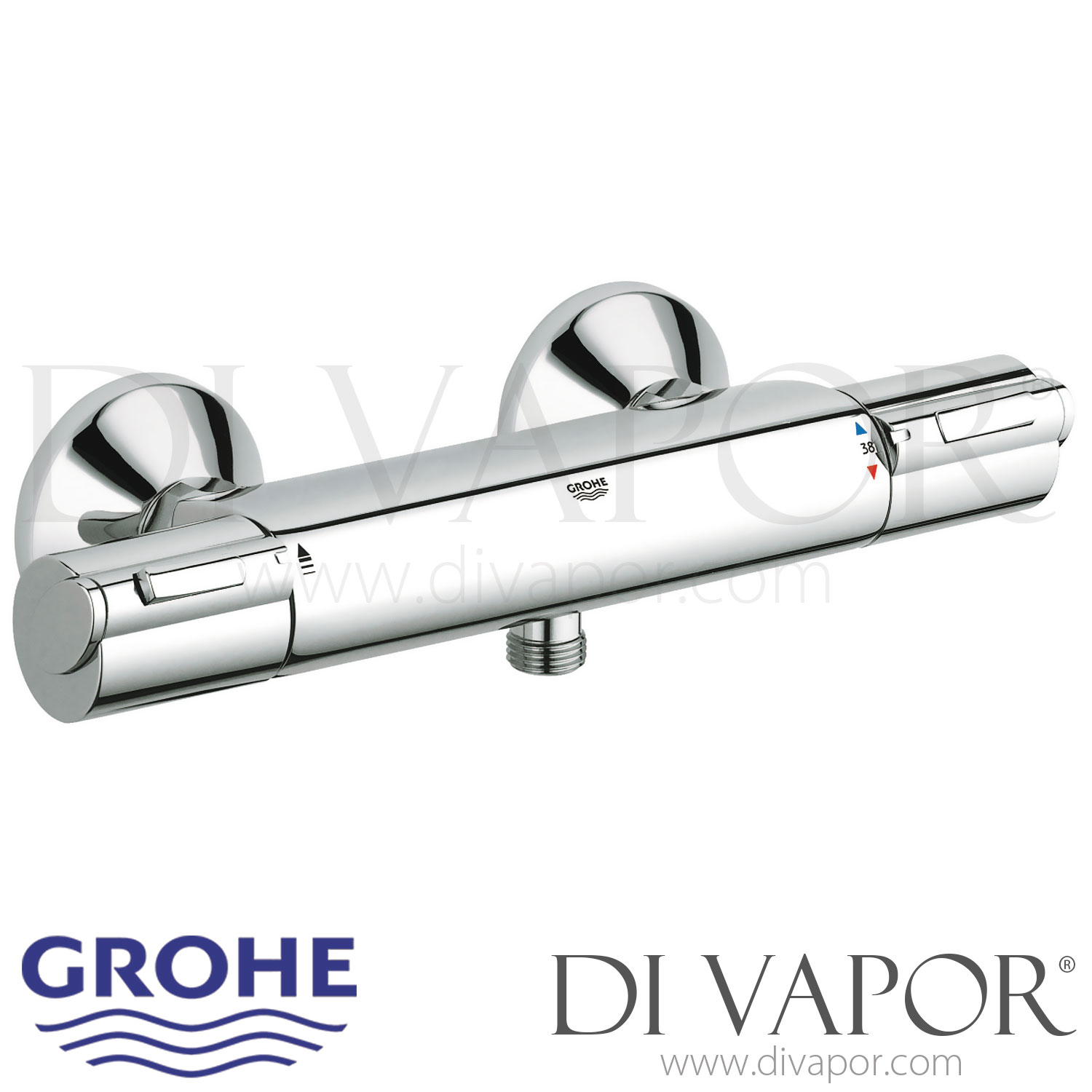 Bug sammensværgelse Albany Grohe 34143000 Grohtherm 1000 Shower Mixer Spare Parts