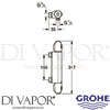 Grohe 34146 Mixer Spare Diagram