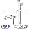 Grohe Grohtherm 1000 Thermostatic Shower Mixer Shower Set Spare Parts
