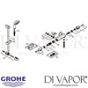 Grohe Grohtherm 1000 Thermostatic Shower Mixer Shower Set Spares