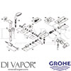 Grohe 34154 Spare Tech Diagram