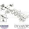 Grohe Grohtherm 1000 Central Thermostatic Mixer Shower Spares