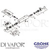 Grohe 34172001 Mixer Spare Tech Diagram