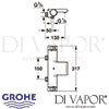Grohe Grohtherm 2000 Thermostat Bath Shower Mixer Dimensions