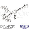 Grohe 34178001 Mixer Spare Tech Diagram