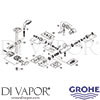 Grohe 34181 Spare Tech Diagram