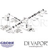 Grohe Grohtherm Auto 3000 Bar Mixer Shower Spares