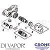 Grohe 34213 Mixer Spare Diagram