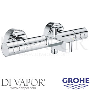 Grohe 34215002 Grohtherm 1000 Cosmopolitan M Thermostatic Bath / Shower Mixer Spare Parts