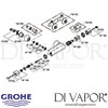 Grohe Grohtherm Automatic 2000 Thermostatic Shower Mixer Spares